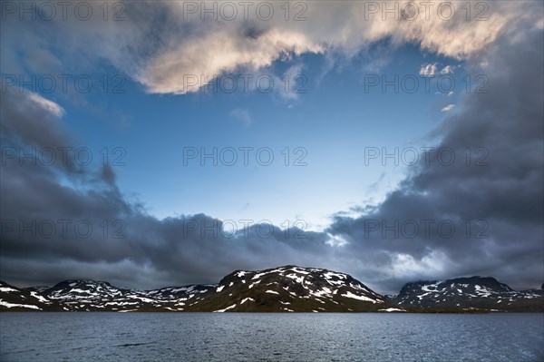 Votna Lake in the evening light