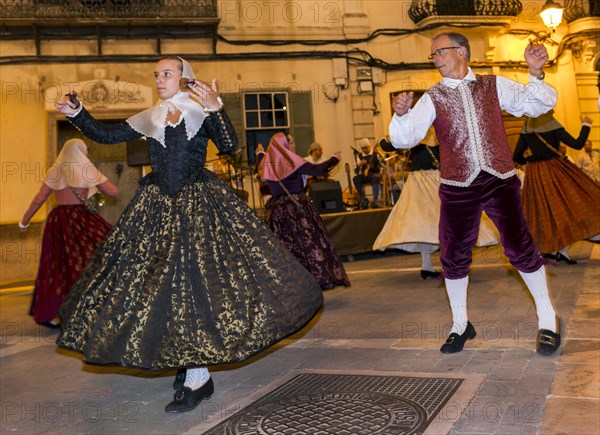 Dancers in traditional costume