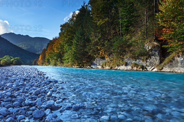 Rissbach river in Vorderriss