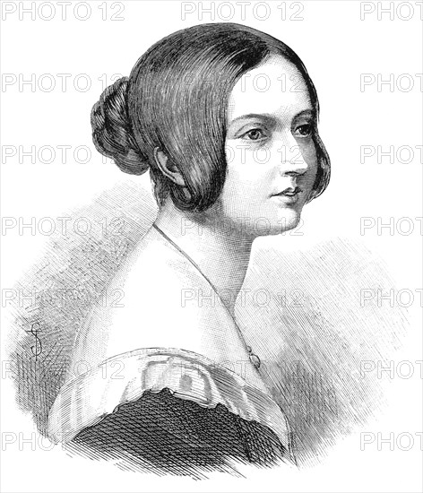 Portrait of Queen Victoria or Alexandrina Victoria