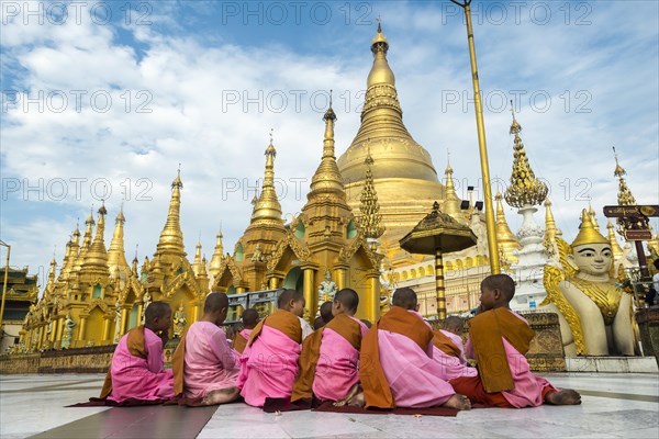 Praying novices or nuns