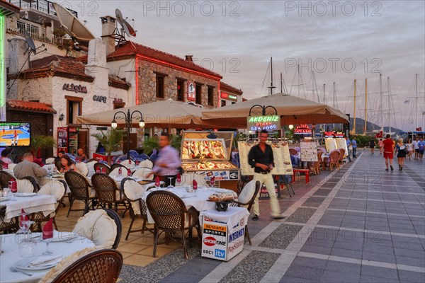 Promenade at dusk