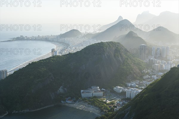 View from the Sugarloaf Mountain or Pao de Acucar