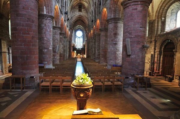 Interior of St Magnus Cathedral