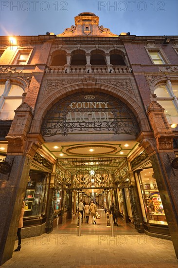 Entrance to the County Arcade