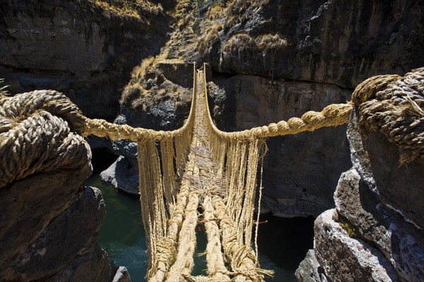 Qu'eswachaka suspension bridge