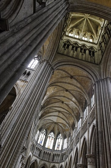 Gothic vaults and pillars