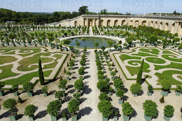 Orangery on the south side