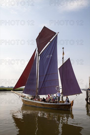 Zeesenboot boat on the Bodden