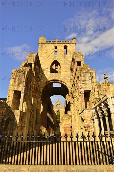 The ruins of Jedburgh Abbey