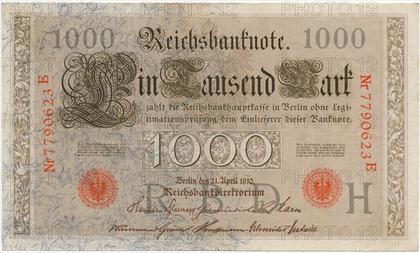 Old banknote