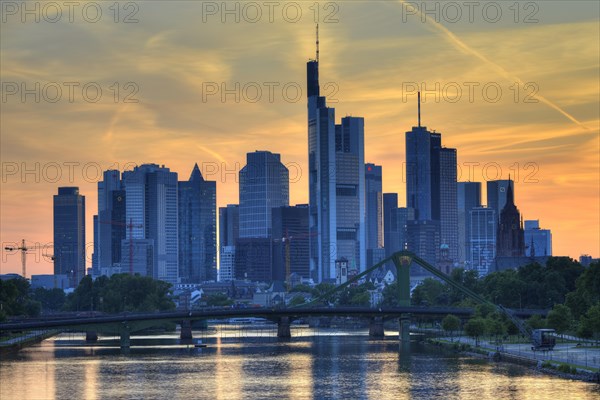 Skyline at dusk