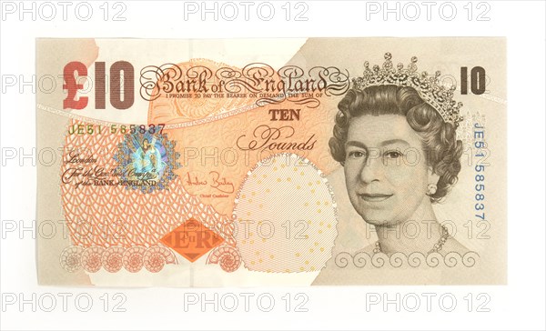 10 Pound Sterling note