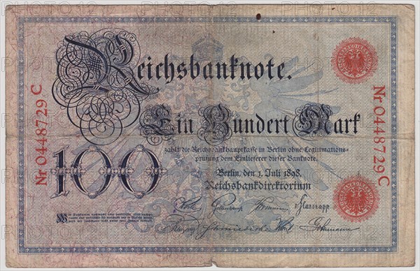 Historical banknote