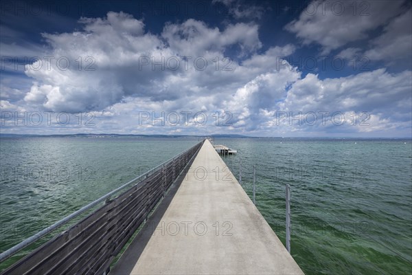 Pier on Lake Constance