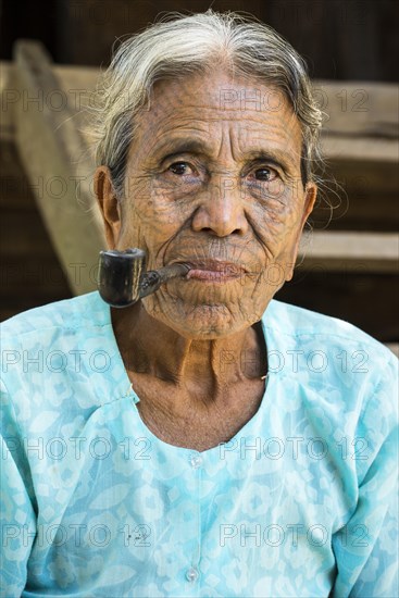 Woman of the Chin people