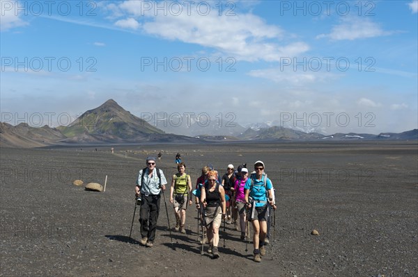 Trekking in the highlands