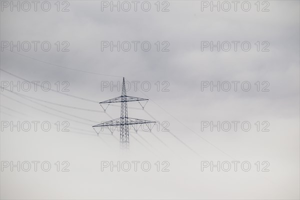 Pylon in the fog