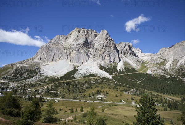 The Dolomites and the Tofane mountain group