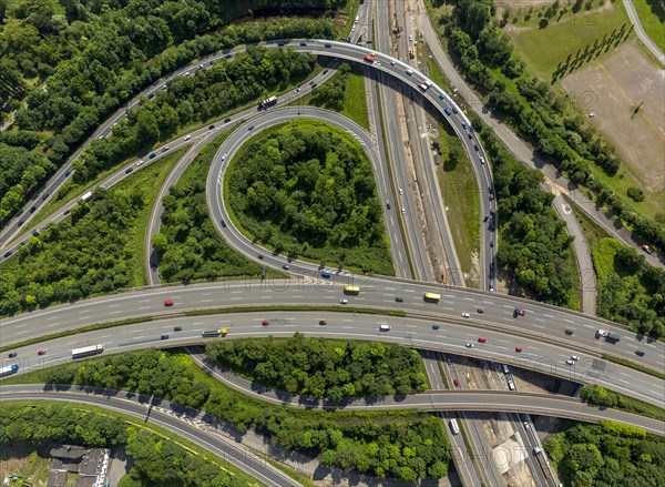 A59 and A42 motorway junction