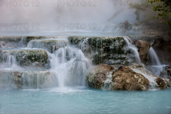 Thermal waterfalls