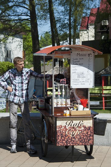 Coffee stall on a bike