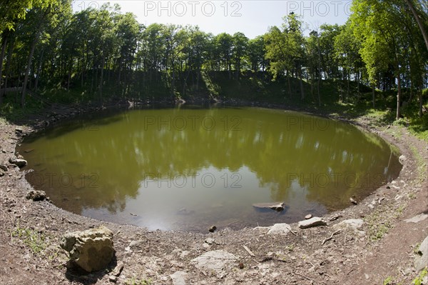 Meteorite crater