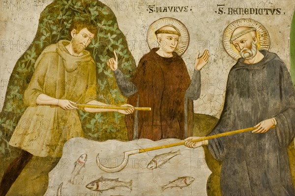 Saint Benedict of Nursia and Saint Maurus