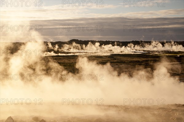 High-temperature geothermal area of Gunnuhver