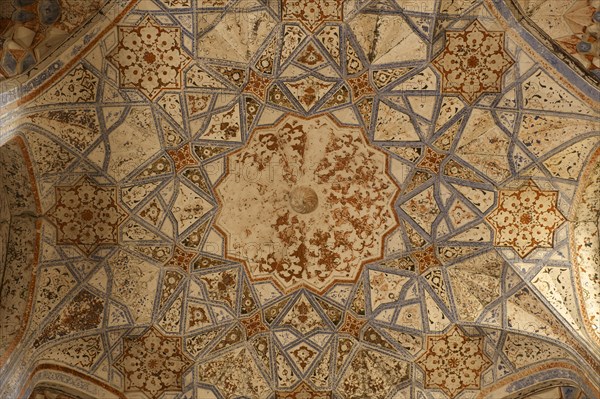 Ceiling in the Abdul Aziz Khan or Abdulaziz Khan Madrassah
