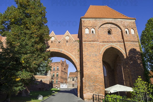 The Gate and the tower of the city wall