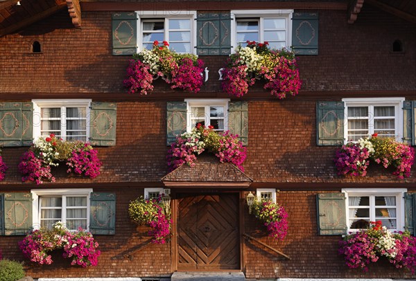 A typical Bregenz Forest house