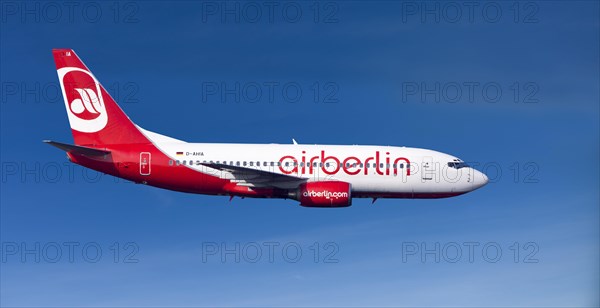 Air Berlin Boeing 737-73S in flight