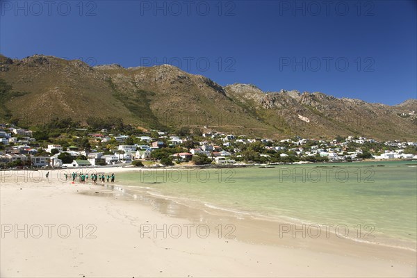Sandy beach in Gordon's Bay