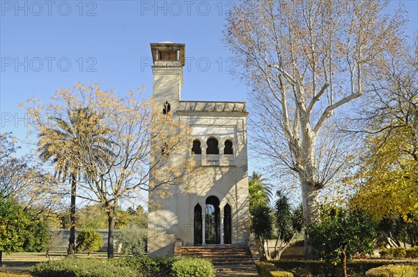 Building in the garden