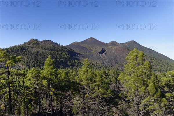 Montana Pelada and San Martin volcano