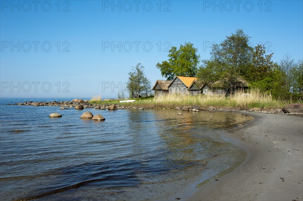 Historic fishing huts