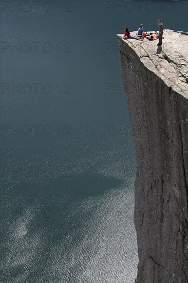 Prekestolen above Lysefjord