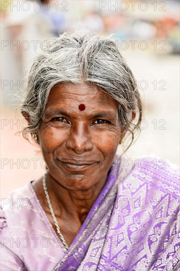 Elderly Indian woman