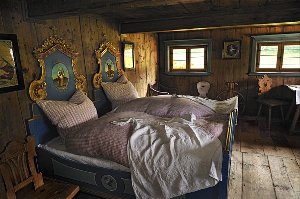 Bedchamber in Markus Wasmeier Farm and Winter Sports Museum