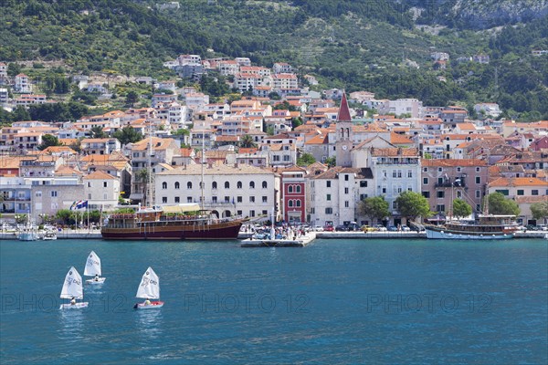 Townscape of Makarska