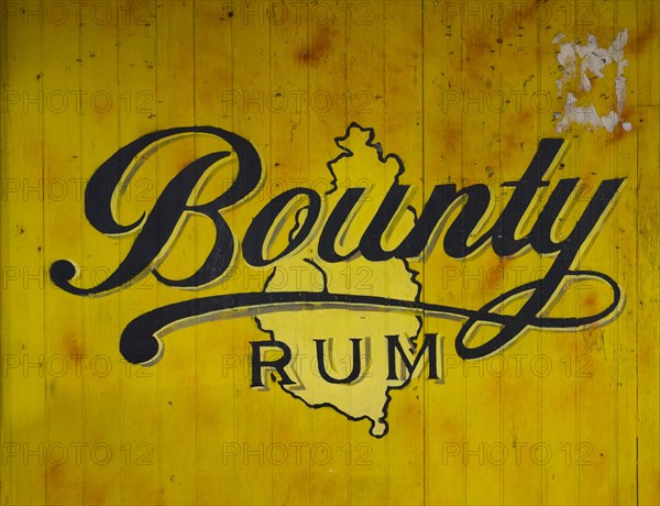 Advertising for Bounty Rum