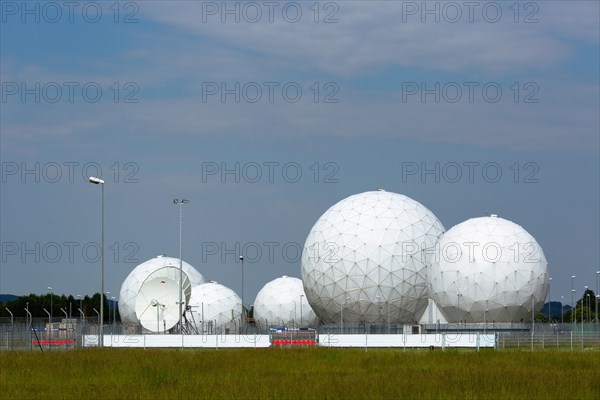 Radomes of the former Echelon surveillance station Field Station 81