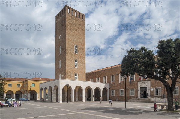 Town Hall with the town tower