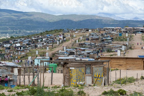 A new settlement along the N2 highway