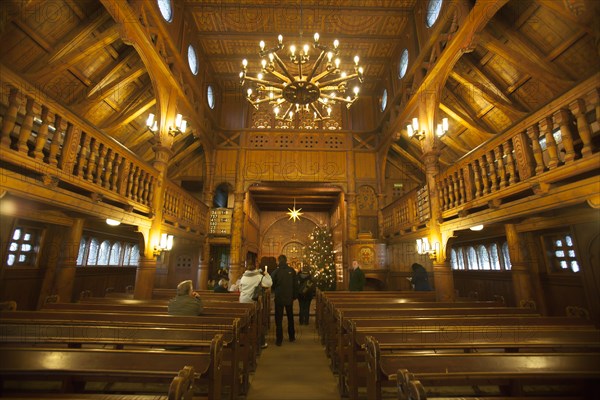 The Protestant Gustav Adolf Stave Church