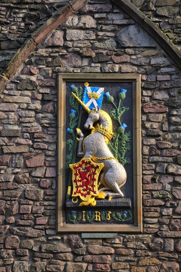 Unicorn with the arms of Edinburgh