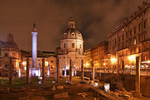 Church of Santa Maria di Loreto and Trajan's Column