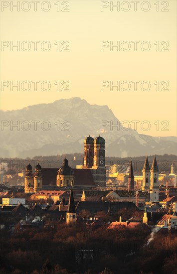 Skyline with Frauenkirche Church