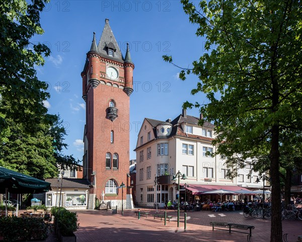 City hall tower with Driland Museum